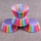 Colorful Rainbow Cupcake Liners – Disposable Baking Paper Cups Standard Size Pack of 400